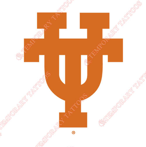 Texas Longhorns Customize Temporary Tattoos Stickers NO.6510